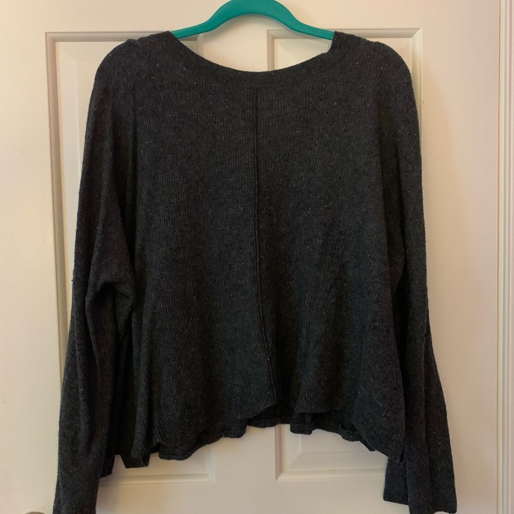 Dark grey Madewell sweater 💫